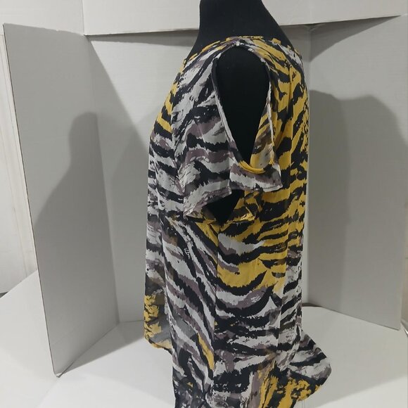 Forever 21 women's top sheer blouse size S/P. - Picture 5 of 12